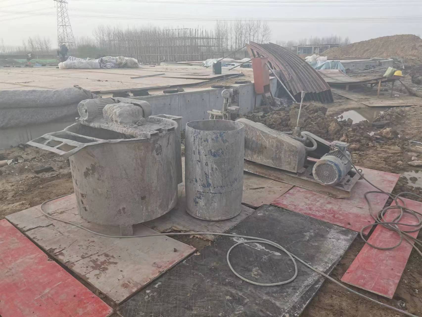 石壁镇回填土注浆